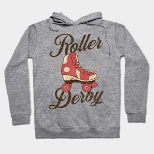 Vintage Retro Roller Derby Hoodie